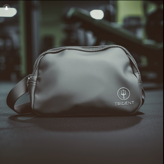 Trident Mini Gym Bag – Crossbody Fanny Pack with Soft-Touch Finish